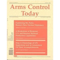 Arms Control Today (UK) 7/2009