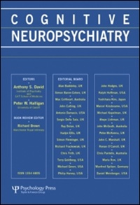 Cognitive Neuropsychiatry Incl Free Online (UK) 1/2011