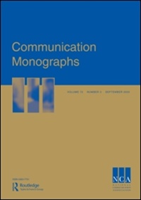 Communication Monographs (UK) 1/2011
