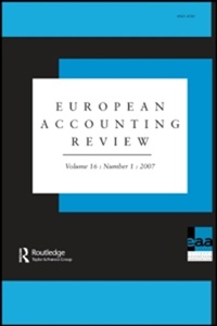European Accounting Review Full Set Incl Accounting In Europe (UK) 2/2011