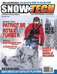 Snowtech Magazine (US) (UK) 1/2022