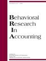 Behavioral Research In Accounting 1/2006