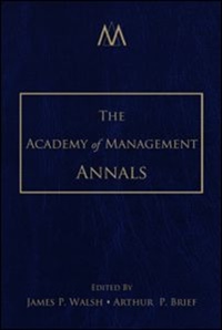 Academy Of Management Annals (UK) 1/1900