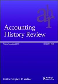 Accounting History Review (UK) 1/2011