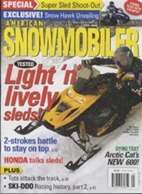 American Snowmobiler (UK) 7/2006