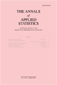 Annals Of Applied Statistics (UK) 1/1900