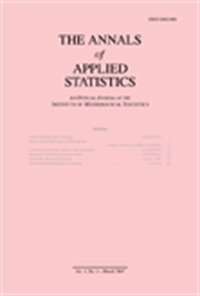 Annals Of Applied Statistics (UK) 2/2014
