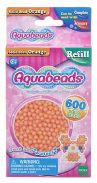 Aquabeads Orange matta pärlor  1/2019