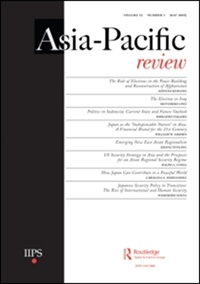 Asia-pacific Review (UK) 1/2010