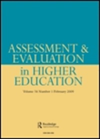 Assessment & Evaluation In Higher Education (UK) 3/2013
