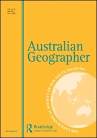 Australian Geographer (UK) 1/2010