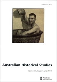 Australian Historical Studies (UK) 1/2010