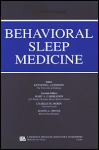Behavioral Sleep Medicine (UK) 1/2010