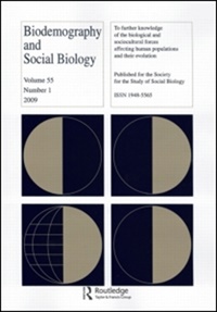 Biodemography And Social Biology (UK) 1/2011