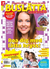 Buslätta Korsord 7/2025