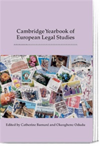Cambridge Yearbook Of European Legal Studies (UK) 1/2014