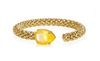 Caroline Svedbom Classic Drop Bracelet Buttercup Yellow Gold 8/2019