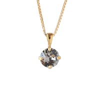 Caroline Svedbom Classic Stud Necklace gold Black diamond 9/2019