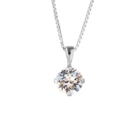 Caroline Svedbom Classic Stud Necklace silver Crystal 9/2019