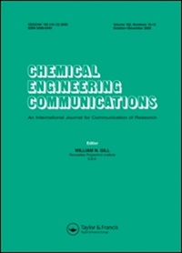 Chemical Engineering Communications (UK) 1/2011
