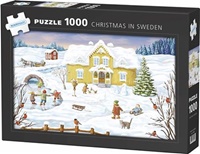 Christmas in Sweden Pussel, 1000 bitar 9/2020