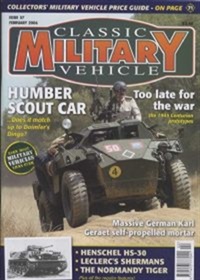 Classic Military Vehicle (UK) 7/2006