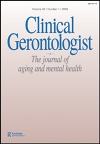 Clinical Gerontologist (UK) 1/2011