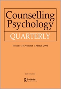 Counselling Psychology Quarterly (UK) 1/2011