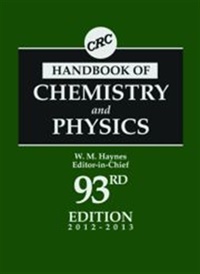 Crc Handbook Of Chemistry And Physics (UK) 1/2014