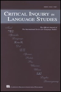 Critical Inquiry In Language Studies (UK) 2/2011
