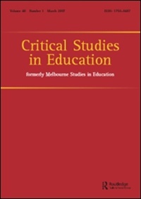 Critical Studies In Education (UK) 2/2011