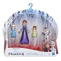 Frost 2 Figurset, Elsa, Anna, Olof och drottning Iduna 1/2019