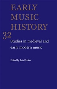 Early Music History (UK) 1/2014