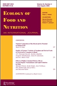 Ecology Of Food And Nutrition (UK) 2/2011