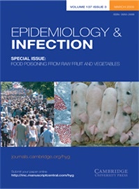 Epidemiology And Infection (UK) 9/2010