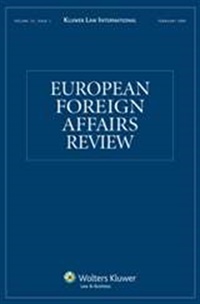 European Foreign Affairs Review (UK) 2/2014