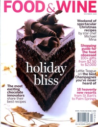 Food & Wine Magazine (UK) 12/2009