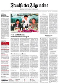 Frankfurter Allgemeine Zeitung Europe Outside Germany (GE) 7/2010