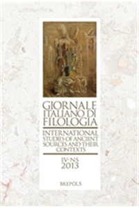 Giornale Italiano Di Filologia (IT) 1/2014