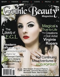 Gothic Beauty Magazine (UK) 8/2009