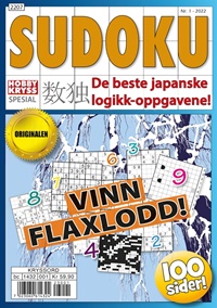 Hobby Kryss Sudoku (NO) 4/2022