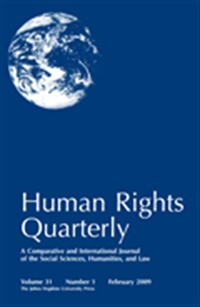 Human Rights Quarterly (UK) 7/2009