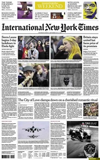 International New York Times (FR) (UK) 12/2012