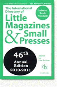International Directory Of Little Magazines & Small Presses (UK) 1/1900