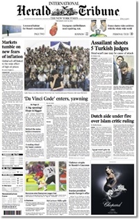 International New York Times (FR) (UK) 11/2012