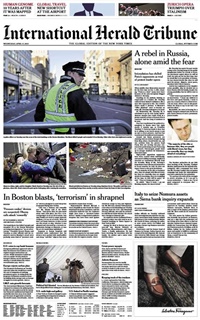 International New York Times (FR) (UK) 13/2009