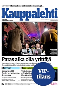 Kauppalehti VIP (FI) 1/2016