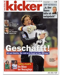 Kicker Sportmagazin Montag-ausgabe (GE) 12/2009