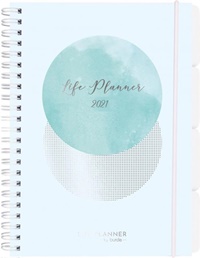 Life Planner, kalender 2021 - blå 12/2020