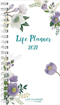 Life Planner, kalender 2021 - blomma 12/2020